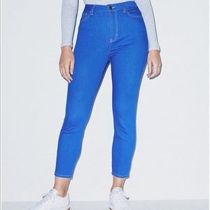 NWT AMERICAN APPAREL PENCIL JEAN